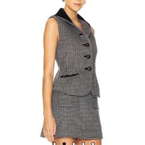 Cara Cara Vora Vest in Check Plaid